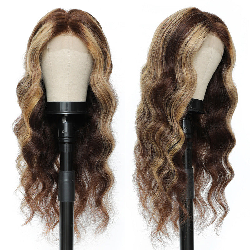 Wig Front Lace Real Hair Headgear