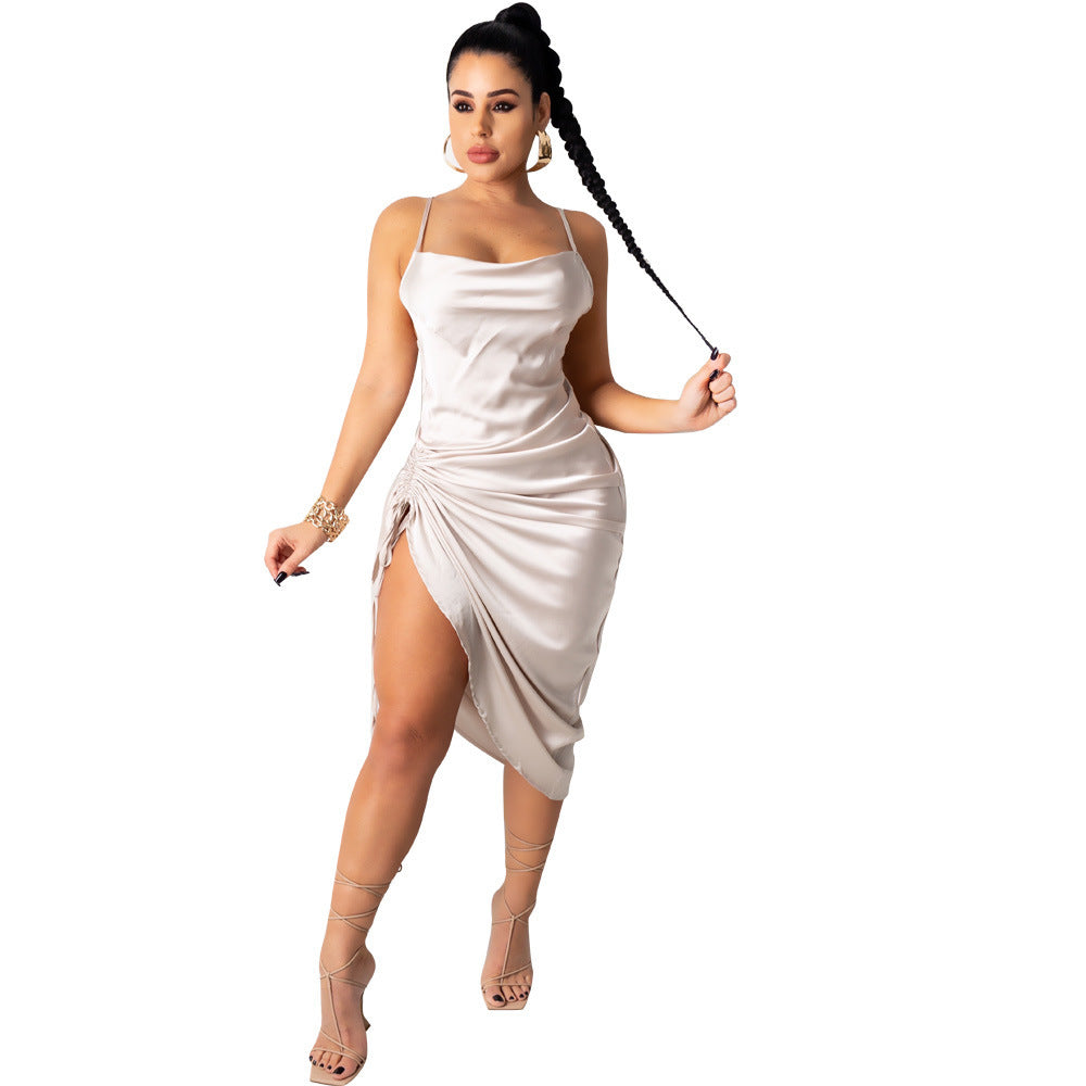 Bandage Sling Dress Nightclub Clothes
