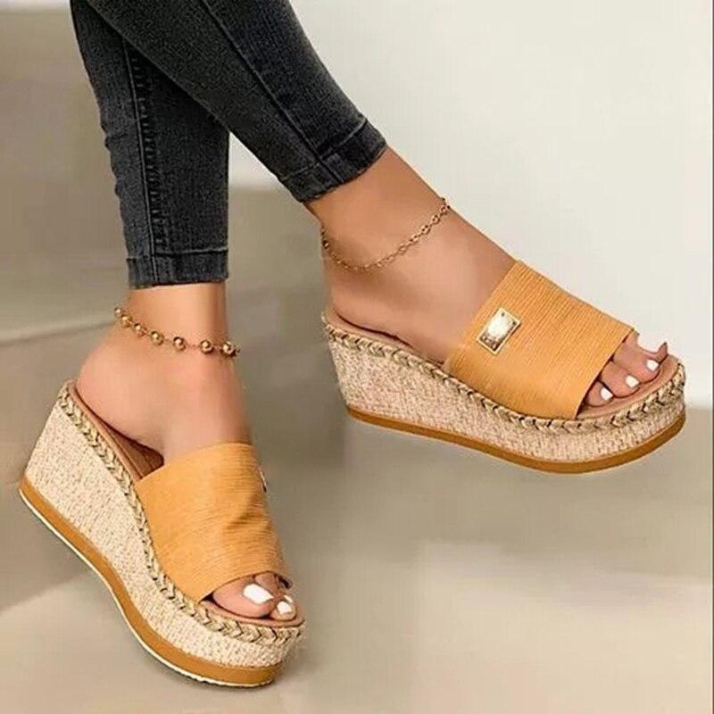 Fashion Plus Size Platform Women Sandals