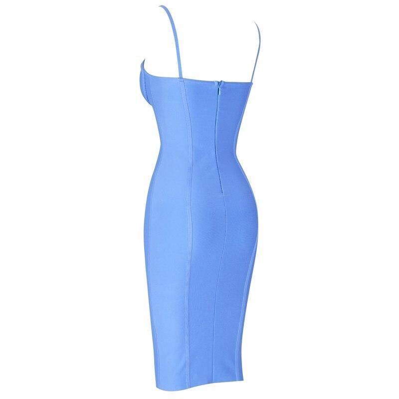 Sling Elastic Tight-fitting Hip Evening Bandage Dress Dress