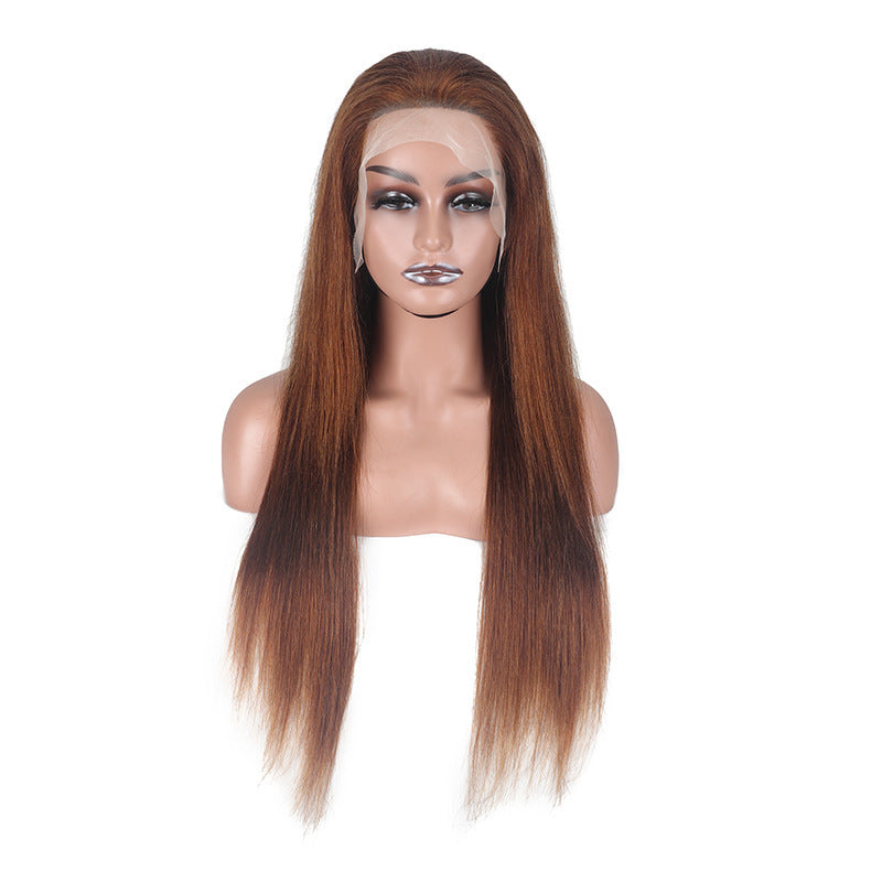 Front Lace Human Wigs Headgear