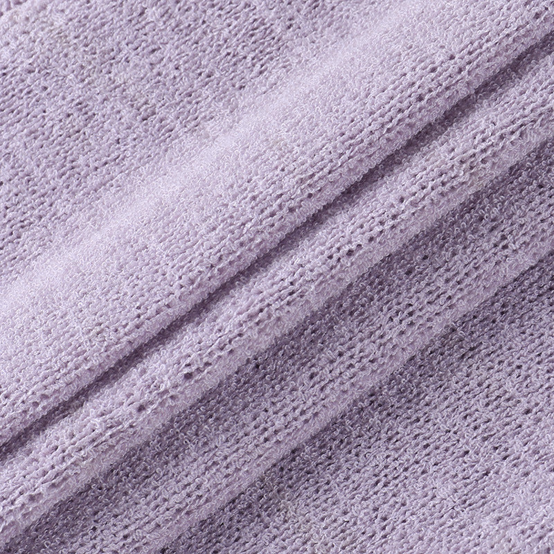 Large Halter Strap Long Wool Skirt