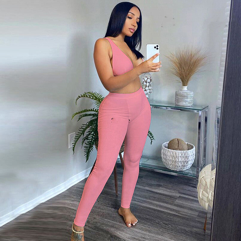 Sexy sports suit