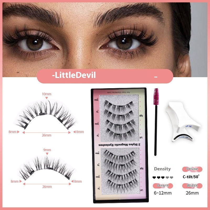 Two Pairs Of Magnetic Eyelash Set Magnets