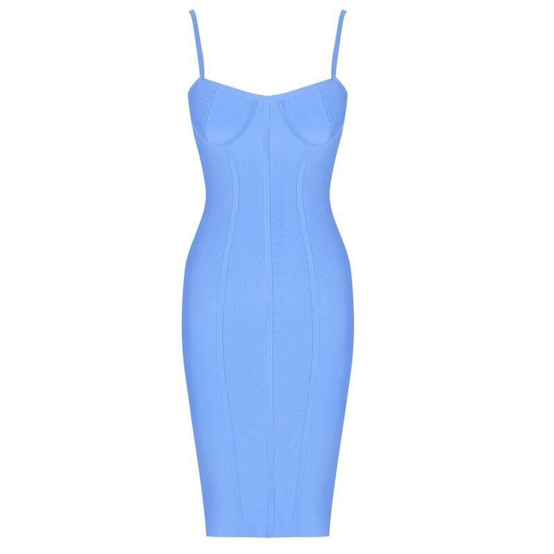 Sling Elastic Tight-fitting Hip Evening Bandage Dress Dress