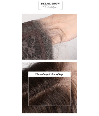 High Quality Fiber Hair Forehead Wig For Women