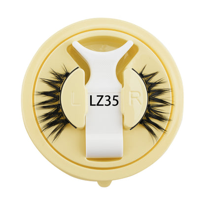 Reusable Waterproof Natural Thick Glue-free Eyelash