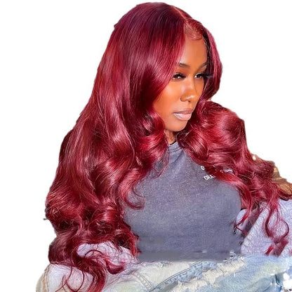 Wine Red Wig Hot Sale Front Lace