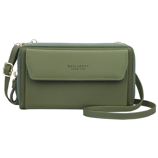 Ladies Long Wallet Edition Double Zip Large Capacity