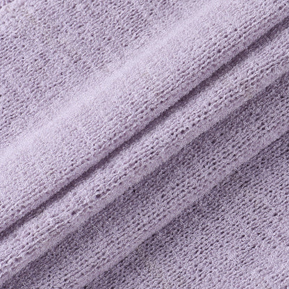Large Halter Strap Long Wool Skirt