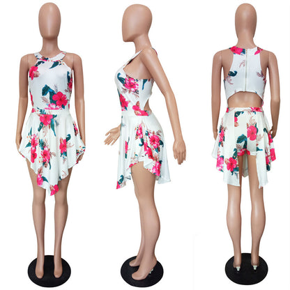 Fashion Simple Women's Sleevess Sexy Jumpsuit