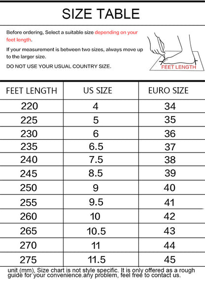 Size transparent flat sandals