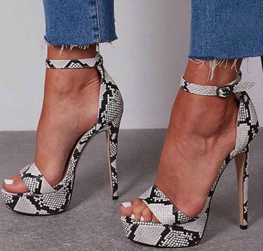Open-toe female sandals