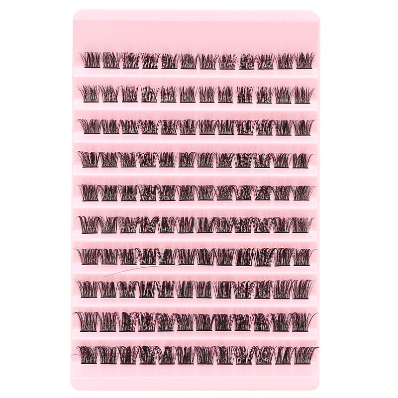 False Eyelashes Suit Single Cluster Thick Curl Long Hot Melt Stem Individual False Eyelash Flatness