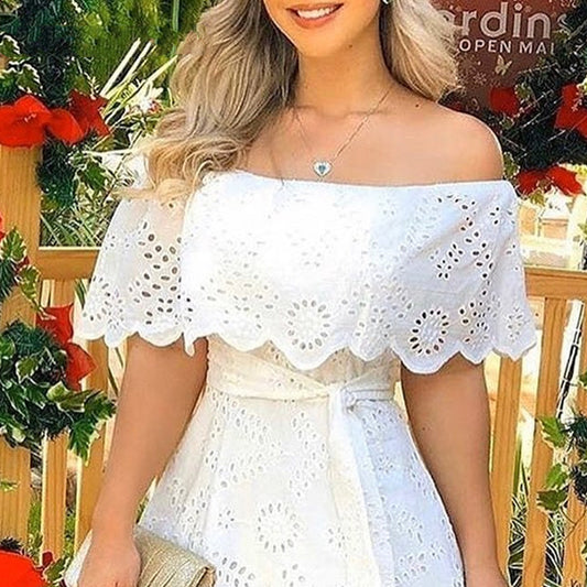 Ladies One Shoulder, Waist, Bandage, Dress