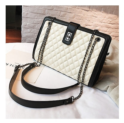New Kind of Baggage Girls'Baggage Nethong Same Kind Korean Girls' Single Shoulder Slant Baggage Latest Edition Linger Chain Bag