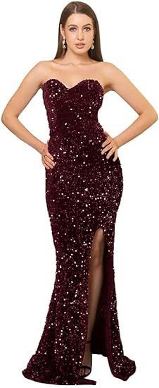 Annual Meeting Cocktail Party Host's Dress Split Fishtail Dress