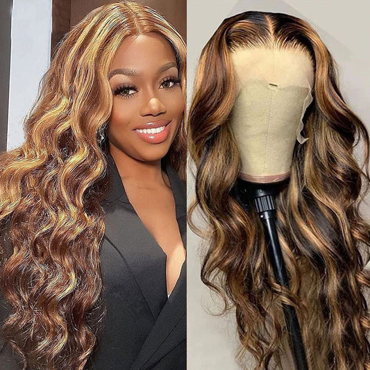 Wig Front Lace Real Hair Headgear